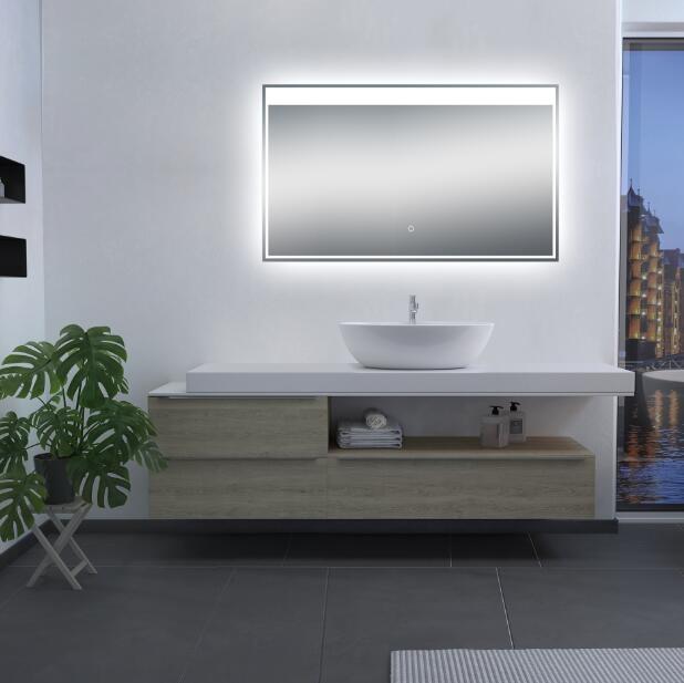 framed daily led backlit mirror with led.jpg