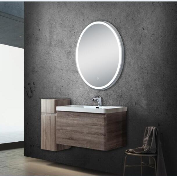 oval vanity mirror with lights